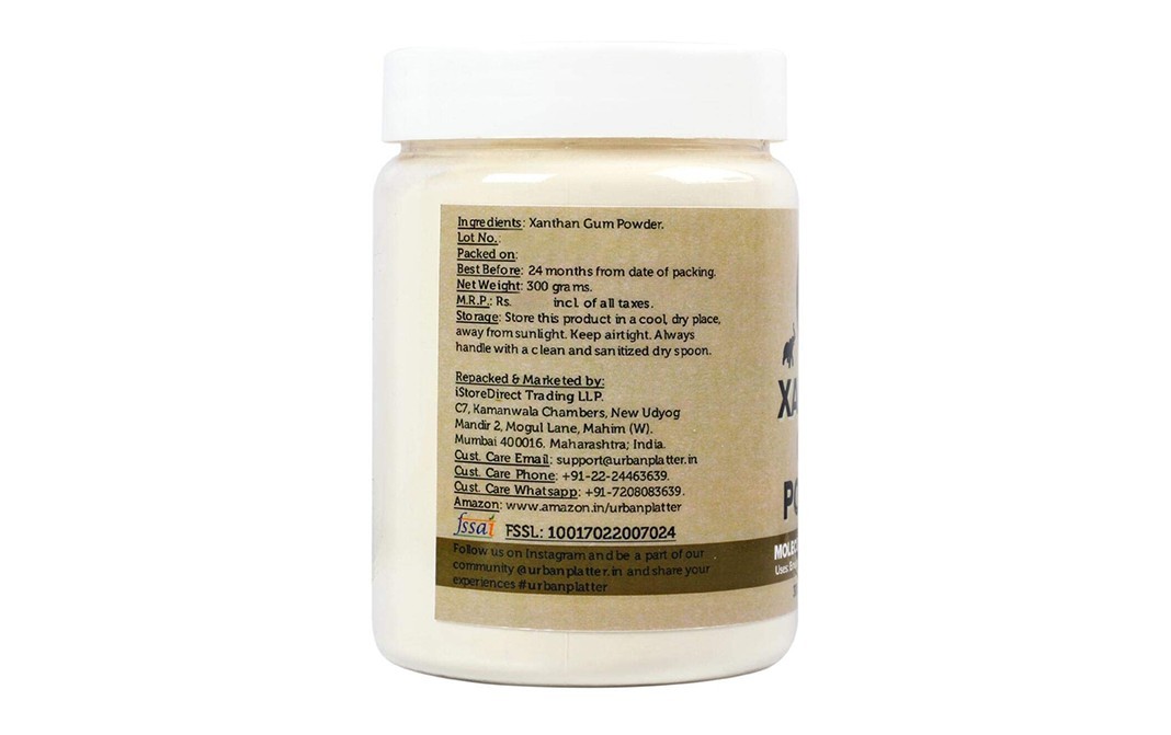 Urban Platter Xanthan Gum Powder    Plastic Jar  300 grams